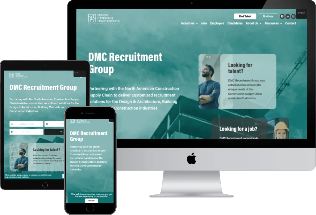 Recruitment Website Case Studies 7 DMC CaseStudy Featured